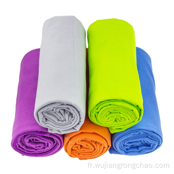 Serviette microfibre personnalisée 85% polyester 15% polyamide